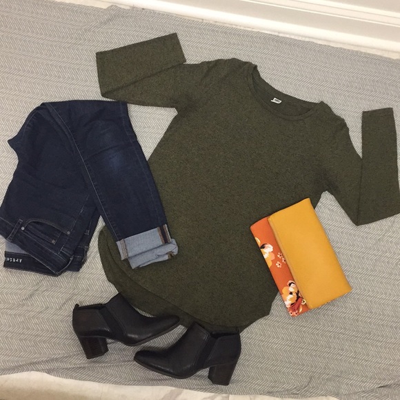 Old Navy Tops - Army Green, Super Soft Tunic